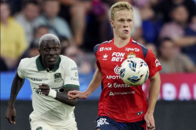 ЦСКА громит "Краснодар" в первом полуфинальном матче Кубка России по РПЛ